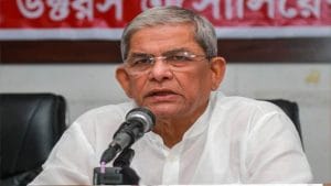 পালিয়ে যাওয়া হাসিনাকে আশ্রয় দিয়ে ভারত গণতন্ত্রের অঙ্গীকার ভঙ্গ করছে -মির্জা ফখরুল
