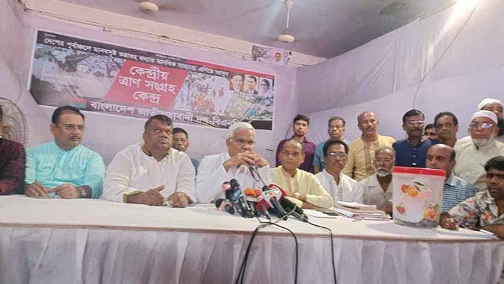 ১০ কোটি টাকার ত্রাণ সরবরাহ করেছে বিএনপি: জাহিদ হোসেন