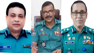 দুই কমিশনারসহ তিন পুলিশ কর্মকর্তাকে বাধ্যতামূলক অবসর
