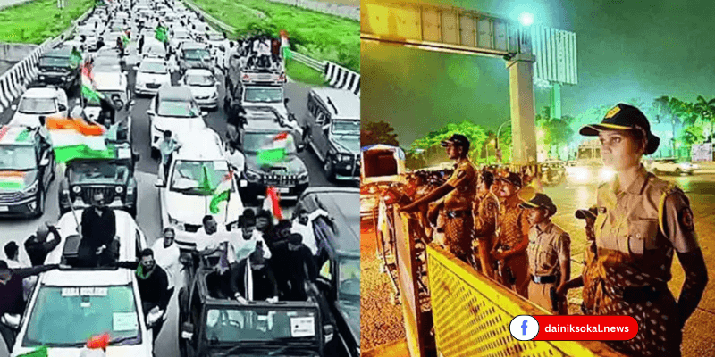 ভারতের মুম্বাই ঘেরাও করতে হাজার হাজার মুসল্লির রোডমার্চ