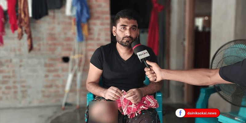 গুলিতে পা হারানো ইমরানের চিকিৎসা অর্থাভাবে বন্ধ