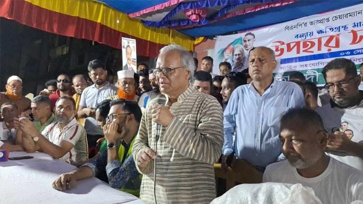 ত্রাণ নয়, আত্মীয় বিপদে পড়েছে সহযোগিতা করতে এসেছি: রিজভী