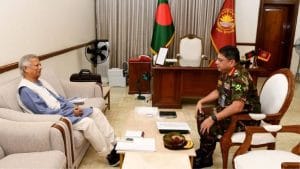 যমুনায় প্রধান উপদেষ্টার সঙ্গে সেনাপ্রধানের সাক্ষাৎ