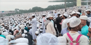 দিন শুরু হওয়ার আগেই জনসমুদ্রে পরিণত হয় সোহরাওয়ার্দী উদ্যান