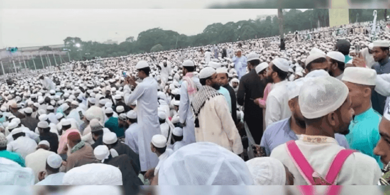 মাওলানা সাদকে ঠেকানোর ঘোষণা মহাসম্মেলন থেকে