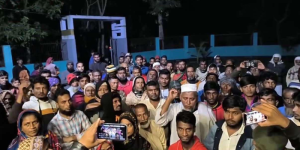 বাউফলে ইউপি চেয়ারম্যানের বাড়িতে হামলা ভাঙচুর