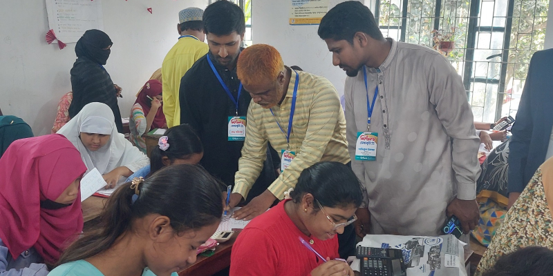 প্রথমবারের মতো কিশোরকন্ঠ মেধাবৃত্তি পরীক্ষা অনুষ্ঠিত