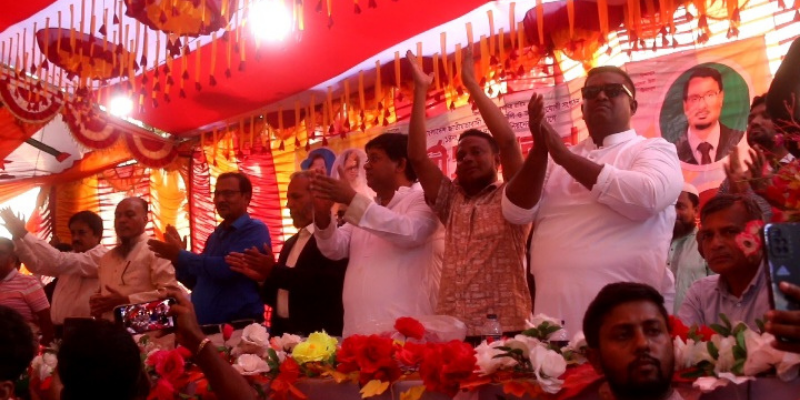 সূচিপাড়ায় বিএনপি ও সহযোগী অঙ্গসংগঠনের কর্মী সমাবেশ