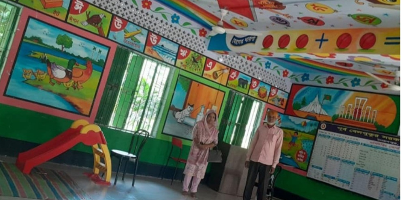 ৭৮ টি সরকারি স্কুল সেজেছে নান্দনিক সাজে
