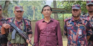 ভারতে পালনোর সময় সীমান্তে আটক সাবেক মেয়র