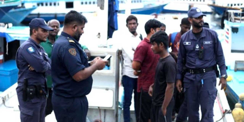 মালদ্বীপে বাংলাদেশিসহ ৩৯ অবৈধ অভিবাসী আটক