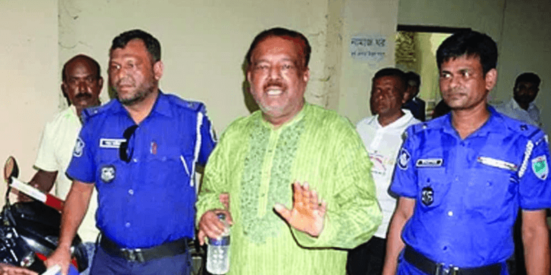 জামিনে মুক্তির পর ফের গ্রেফতার সাবেক এমপি রউফ