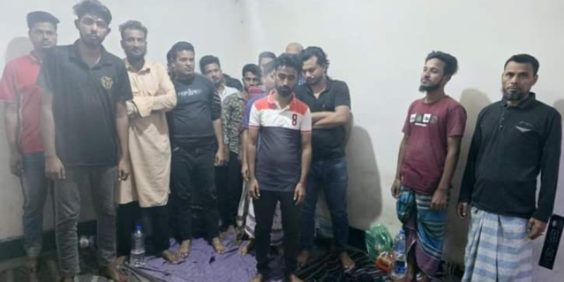 ফতুল্লায় ১৯ জুয়াড়ি আটক