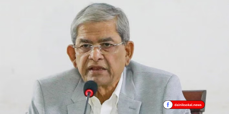 এ সরকারকে সময় দিতে হবে : মির্জা ফখরুল