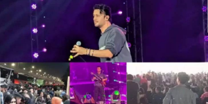 আতিফ আসলামের কনসার্টে ভিড়, নিরাপত্তা বাহিনীর লাঠিচার্জ