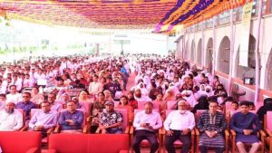 কেবি কলেজের শিক্ষার্থীদের নবীনবরণ অনুষ্ঠিত