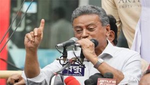বিএনপিকে থামানোর চেষ্টা করবেন না : আমীর খসরু