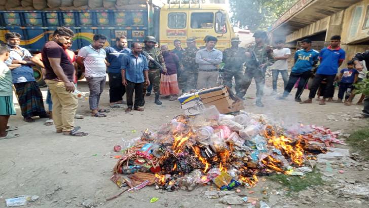 চুয়াডাঙ্গায় শিশুখাদ্যে ভেজাল; ব্যবসায়ীকে জরিমানা