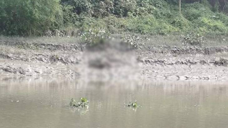 তালায় কপোতাক্ষ নদীর চরে উপুড় হয়ে পড়ে ছিল নারীর মরদেহ