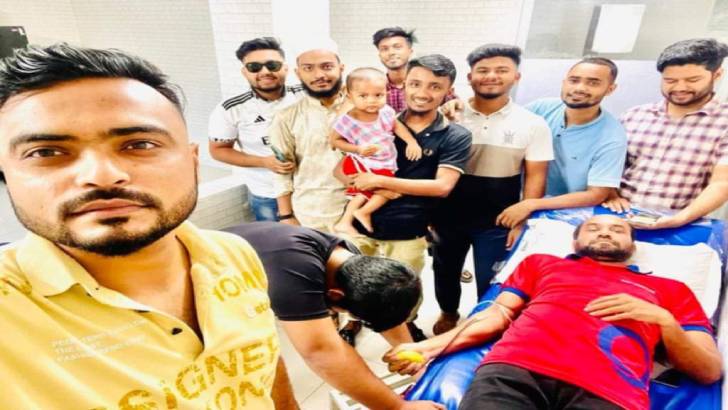 মুন্সীগঞ্জে জনপদে তরুণদের রক্তের বন্ধন