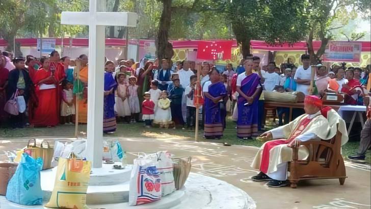শেরপুরে গারো আদিবাসী নৃ-গোষ্ঠীর ”ওয়ানগালা” উৎসব অনুষ্ঠিত
