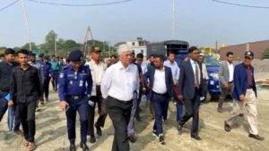 মুন্সিগঞ্জে সিরাজদিখানে বিসিক কেমিক্যাল শিল্পপার্ক পরিদর্শনে শিল্প উপদেষ্টা