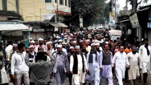 সাতক্ষীরায় জামাত আমিরের আগমন উপলক্ষে তালায় শুভেচ্ছা মিছিল