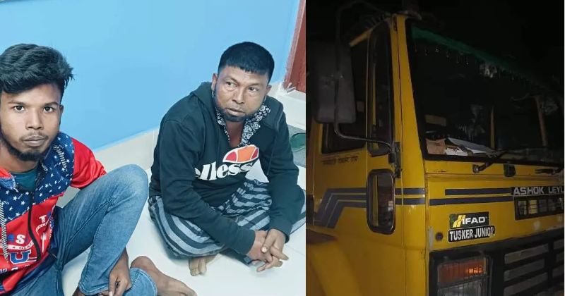 হাসনাত-সারজিসকে হত্যাচেষ্টাকারী ট্রাকের মালিক আওয়ামীলীগ নেতা, ড্রাইভার আটক