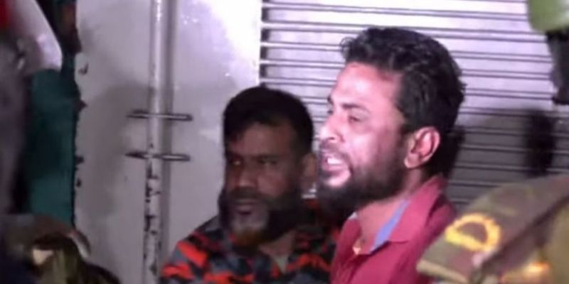 ফায়ার সার্ভিস কর্মীকে চাপা দেওয়া ট্রাকচালক ধরা পড়ল শিক্ষার্থীদের হাতে