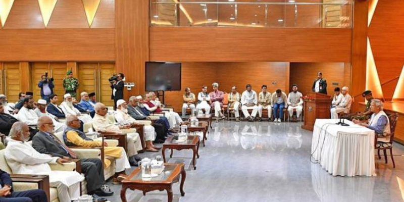 চলমান অপচেষ্টায় প্রধান বাধা নতুন বাংলাদেশের পথে : প্রধান উপদেষ্টা
