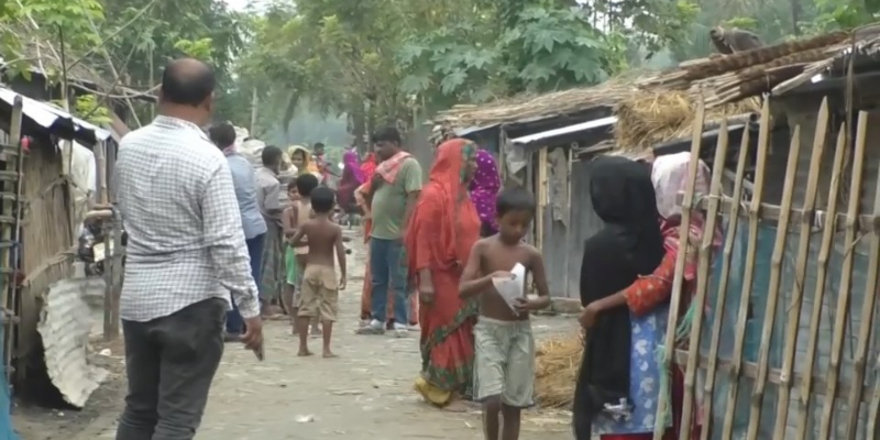 নানা সমস্যায় জর্জরিত গাংনীর ভাটপাড়া আবাসন প্রকল্পের বাসিন্দার