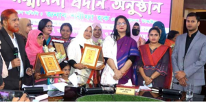 টাঙ্গাইলে ৯ জন জয়িতাকে সংবর্ধনা