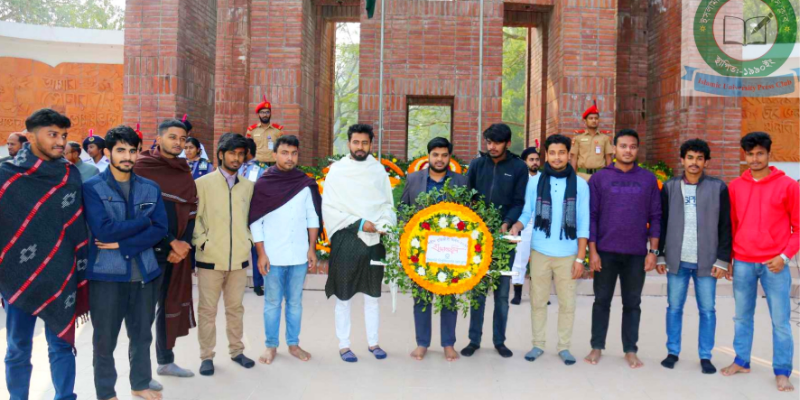 শহীদ বুদ্ধিজীবীদের স্মরণে ইবি প্রেসক্লাবের শ্রদ্ধাঞ্জলি