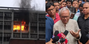 গুরুত্বপূর্ণ নথি তলবের পরেই সচিবালয়ে আগুন - রিজভী