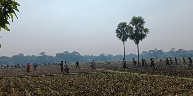 গোপালগঞ্জে চলছে সংঘর্ষ,অর্ধশতাধিক আহত