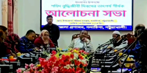 পটুয়াখালীর গলাচিপায় শহীদ বুদ্ধিজীবী দিবসে আলোচনা সভা