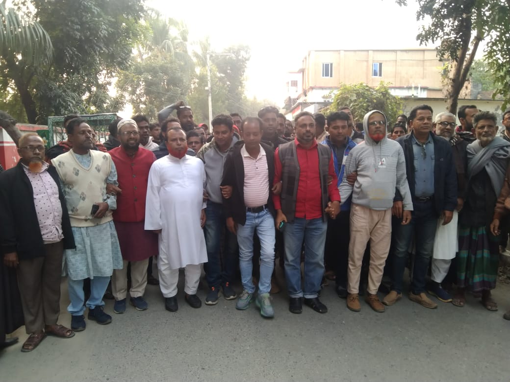 কয়রা উপজেলা বিএনপির আনন্দ মিছিল