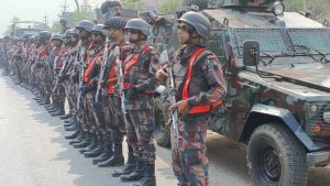 আখাউড়া সীমান্তে সম্পূর্ণ প্রস্তুত বিজিবি