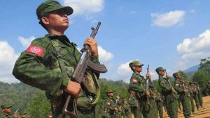 বাংলাদেশ-মিয়ানমার সীমান্তের ২৭০ কিঃ মিঃ আরাকান আর্মির নিয়ন্ত্রণে