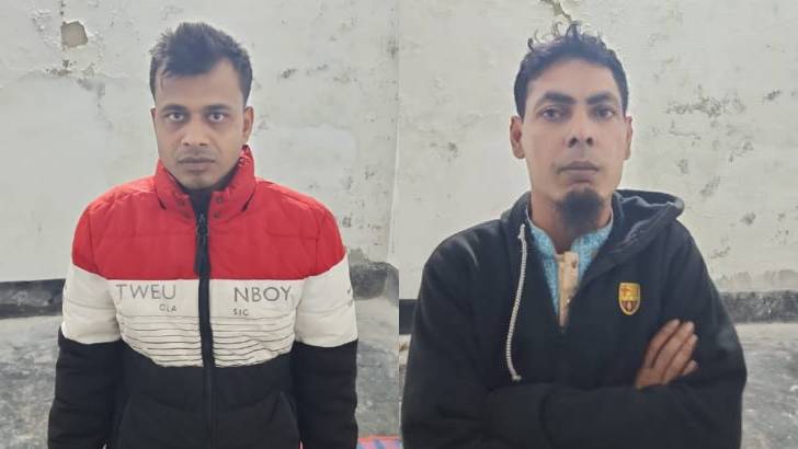 কালীগঞ্জে মাদকসহ দুই মাদক কারবারি গ্রেপ্তার