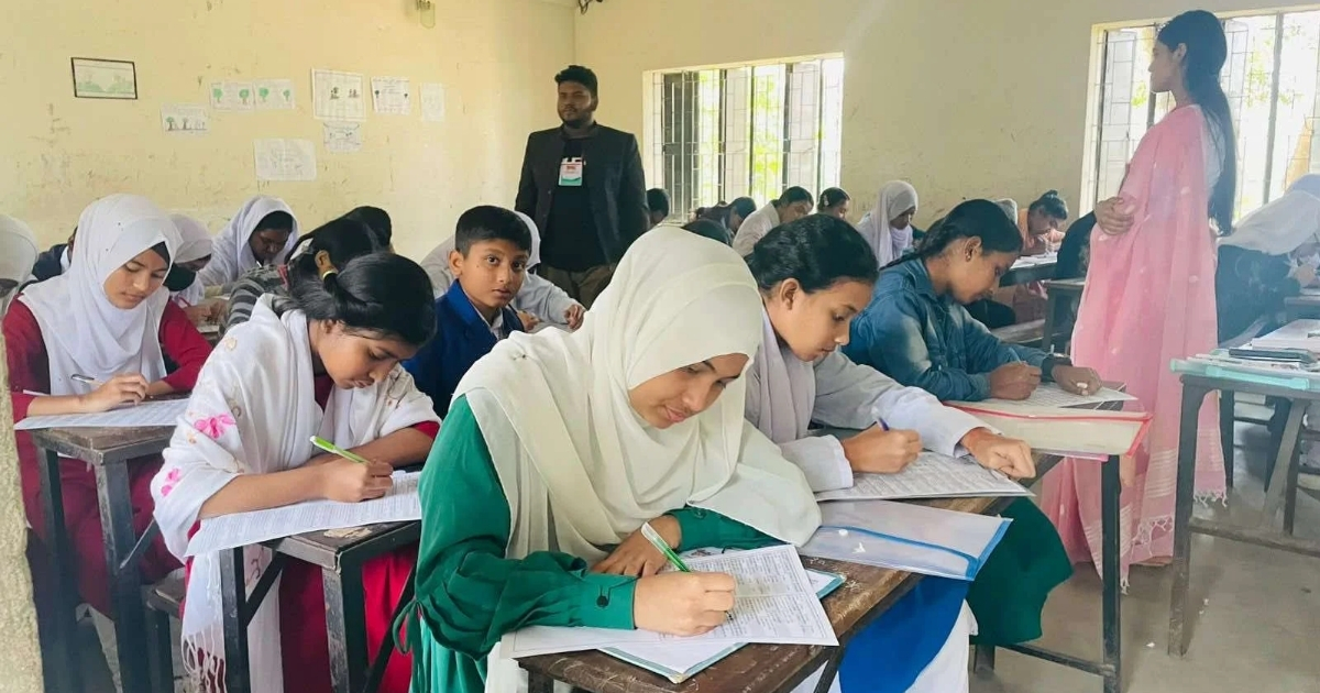 মুন্সিগঞ্জে মেধাবৃত্তি পরীক্ষা সম্পন্ন