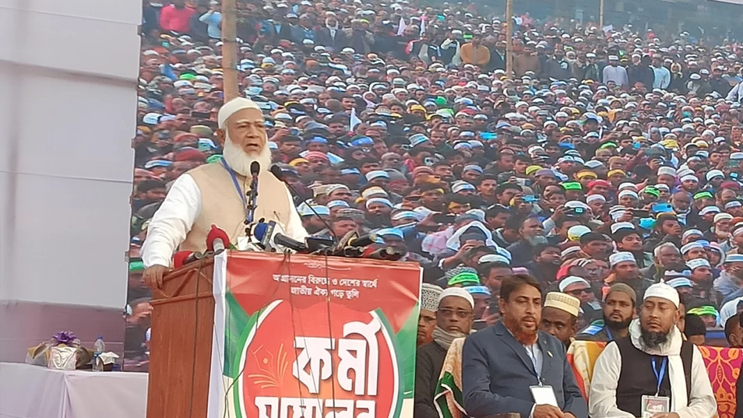 এবার সম্পূর্ণ সমাপ্ত  আওয়ামী লীগের চ্যাপ্টার : জামায়াত আমির