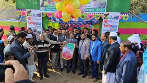 ধামইরহাটে বিজয় দিবসে চারু-কারুর মেলার উদ্বোধন