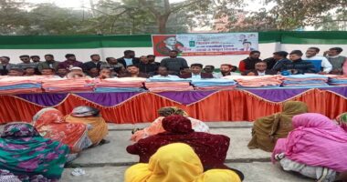 শেরপুর জেলা জিয়াউর রহমানের জন্মবার্ষিকী উপলক্ষে দোয়া ও শীতার্তদের মাঝে কম্বল বিতরণ