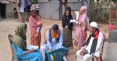 ঘাটাইলে বাড়ি বাড়ি গিয়ে ভোটার তালিকা হালনাগাদে শুরু