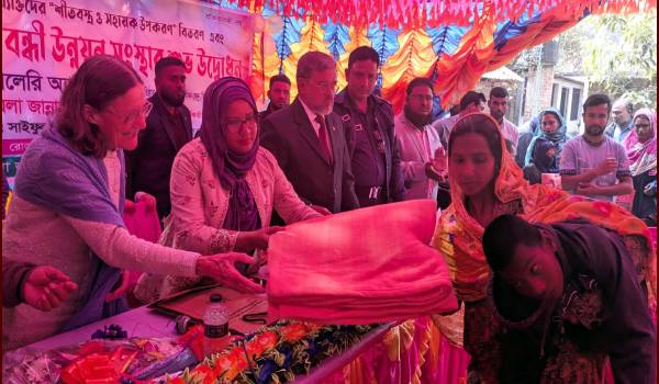 বড়াইগ্রাম প্রতিবন্ধী উন্নয়ন সংস্থার শুভ উদ্বোধন, শীতবস্ত্র ও হুইলচেয়ার বিতরণ