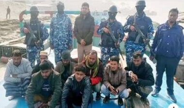 লালমোহনের তেতুঁলিয়া নদীতে ভ্রাম্যমান আদালতের অভিযান