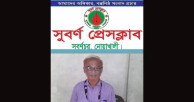সুবর্ণচর উপজেলা মাই টিভির প্রতিনিধি আবদুল কাইয়ুম আর নেই