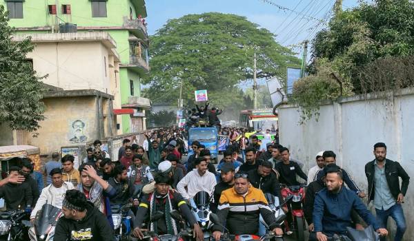 ছাত্রদলের প্রতিষ্ঠাবার্ষিকী উপলক্ষে টঙ্গীবাড়ীতে র‍্যালী ও সমাবেশ