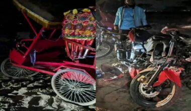রাজধানীতে অটোরিকশার সঙ্গে মোটরসাইকেলর সংঘর্ষে দুই বন্ধু নিহত
